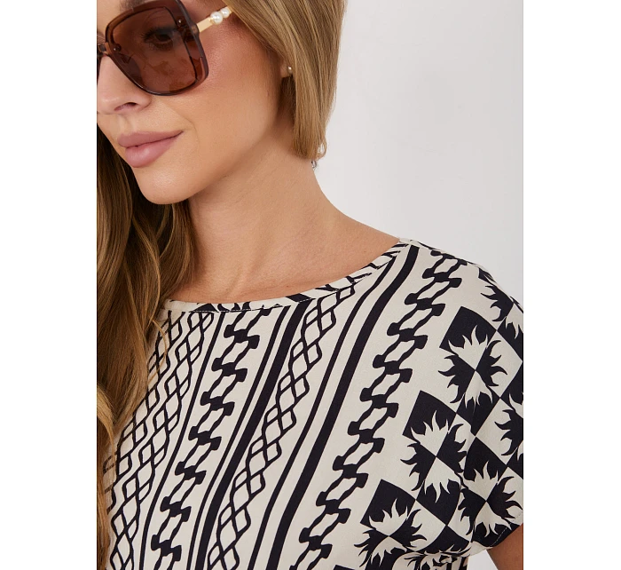 Blúzka D73771AG10978AA tmavomodrá