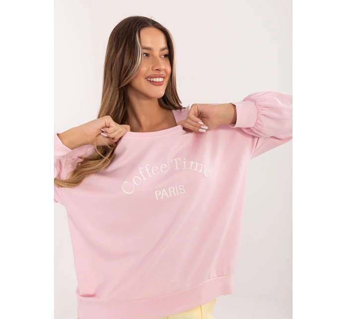 Mikina RV BL A1220.11 svetlo ružová