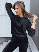 Dámská velurová tepláková souprava  černá Dstreet model 21970324 - FashionStreet
