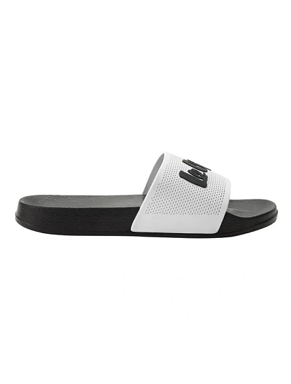 Lee Cooper pánské sportovní boty slip-on žabky pohodlné lehké černé bílé
