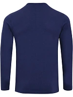 PR 218 Pánské tričko s dl. rukávy indigo model 22476472 - Premier PR 218 Pánské tričko s dl. rukávy indigo model 22476472 - Premier