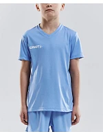 Craft Teamwear Squad Go Jersey Solid Jr Detské športové tričko s výstrihom do V 82.5582 mff blue Craft Teamwear Squad Go Jersey Solid Jr Detské športové tričko s výstrihom do V 82.5582 mff blue