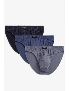Atlantic 3MP-165 3-pack farba:graphite/indigo/dark blue