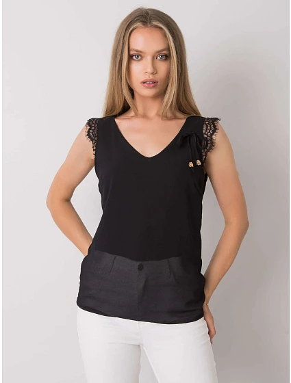 Dámský top DHJ TP model 15733998 černá - FPrice