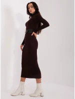 EM SK 778 šaty.65 tmavo hnedá EM SK 778 šaty.65 tmavo hnedá