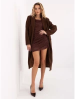 Płaszcz IT PL model 21755231 ciemny brązowy - FPrice