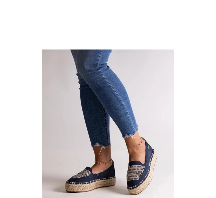 Espadrilky JJ274889 tmavomodré - Big Star