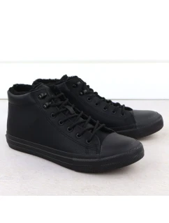 Pánské černé zateplené kotníkové tenisky model 21905111 - Big Star