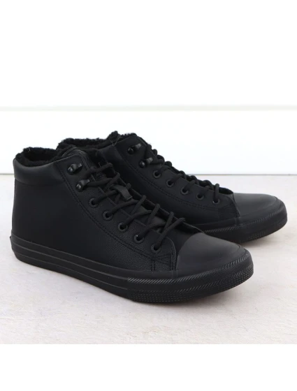 Pánské černé zateplené kotníkové tenisky model 21905111 - Big Star