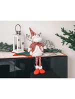 VIANOČNÝ DEKORATÍVNY SOB BIELY 35+20CM VIANOČNÝ DEKORATÍVNY SOB BIELY 35+20CM