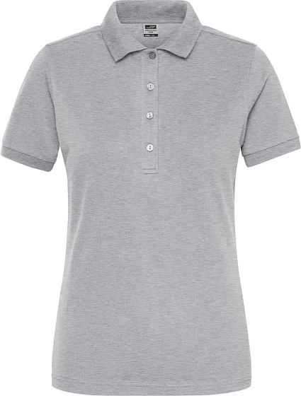 Daiber JN 1805 Dámske pracovné elastické bio polo - Solid 02.1805 šedá melírovaná Daiber JN 1805 Dámske pracovné elastické bio polo - Solid 02.1805 šedá melírovaná