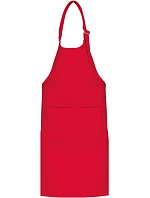 K Dětská zástěra s laclem 20.K red model 22511080 - Kariban K Dětská zástěra s laclem 20.K red model 22511080 - Kariban
