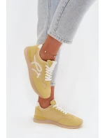 Sneakers Dámské Sportovní Žluté model 21919377 - Boto