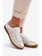 Kožené Síťované Dámské Tenisky model 21935196 - Zazoo