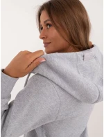 Mikina D10608BC02711B1 sivá