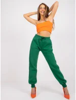 Tepláky EM DR model 17217067 tmavě zelená - FPrice Tepláky EM DR model 17217067 tmavě zelená - FPrice