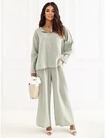 Bluzka IT BZ model 22084149 khaki - FPrice Bluzka IT BZ model 22084149 khaki - FPrice