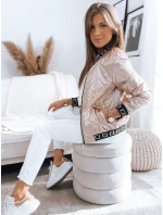 Dámská prošívaná bunda světle růžová Dstreet model 21968253 - FashionStreet