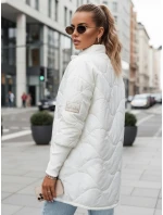 Dámska prešívaná bunda ARANA ecru FashionStreet TY3616
