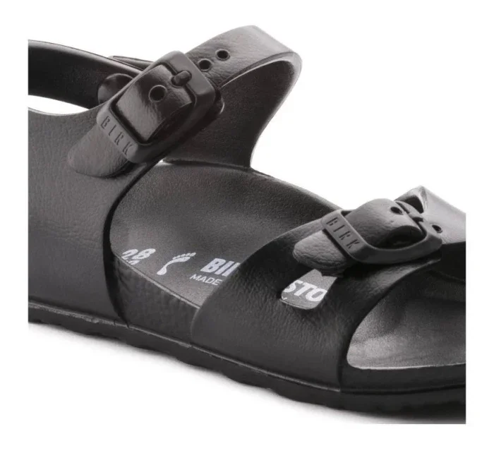 Birkenstock RIO KIDS EVA Black detské sandále úzke (0126113)