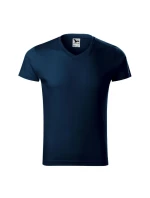 Slim Fit tričko s výstřihem do V M model 18010141 pánské - Malfini
