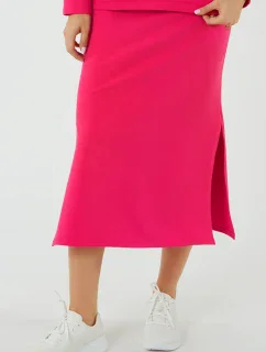 Talianska móda Stella maxi farba: fuchsiová