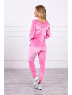 Velúrová súprava 19738 ružová - Kesi