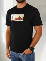 Pánské tričko s potiskem černé Dstreet model 21975031 - FashionStreet