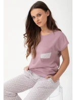 Pyžamo Luna 319 cr/r M-2XL W25 dámské