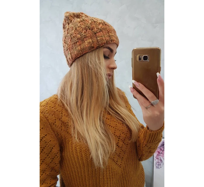 Dámska čiapka Eliza K205 hnedá