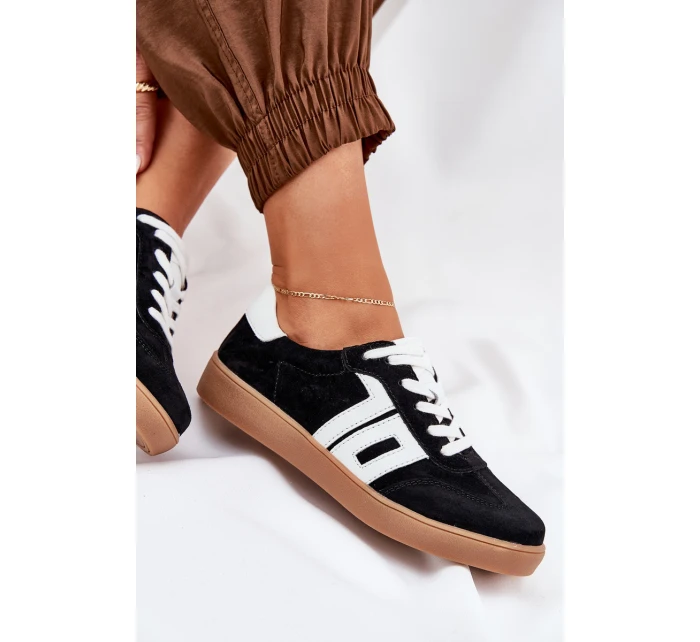 Sneakersy Buty Sportowe Zamszowe Vinceza 79517 Czarne Sneakersy Buty Sportowe Zamszowe Vinceza 79517 Czarne