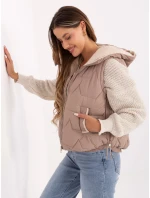 Kamizelka MBM KZ model 21217662 ciemny bezowy - FPrice