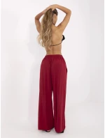 Spodnie MI SP model 21151266 bordowy - FPrice