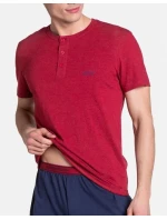 Pyžamo Dune 38879-33X Červená a tmavo modrá - Henderson Pyžamo Dune 38879-33X Červená a tmavo modrá - Henderson