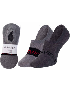 Ponožky Calvin Klein 2Pack 701218713003 Grey/Ash