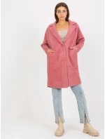 Dámsky kabát MBM PL 1521.97P tmavoružová - FPrice Dámsky kabát MBM PL 1521.97P tmavoružová - FPrice