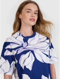 Dámské tričko oversize s potiskem model 21436804 - 4F