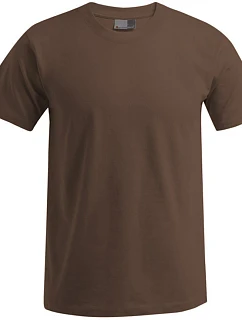 (XS6XL) Pánské tričko "Premium" 40. brown model 22516309 - Promodoro