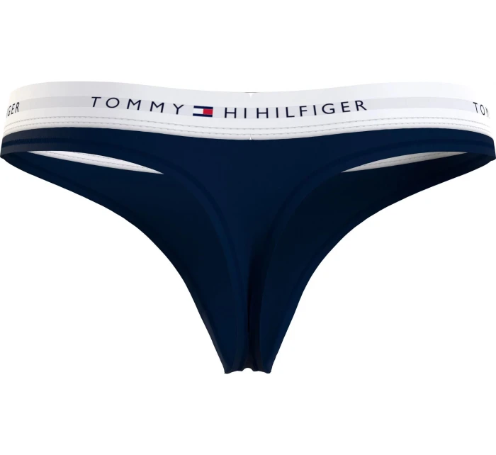 Dámske tangá THONG UW0UW03835 DW5 dark blue - Tommy Hilfiger Dámske tangá THONG UW0UW03835 DW5 dark blue - Tommy Hilfiger