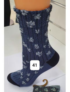 Dámske vzorované ponožky WZ41