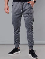 Pánske tepláky so šnúrkou Graphite (8K167)