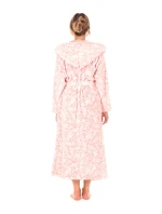 Dámsky župan Flora s kapucňou 3956 3053 Patterned Pink Pearl - Vestis Dámsky župan Flora s kapucňou 3956 3053 Patterned Pink Pearl - Vestis