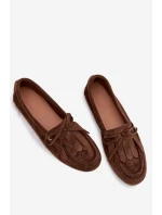 Dámské Mokasíny S A Hnědé model 21919468 - Boto