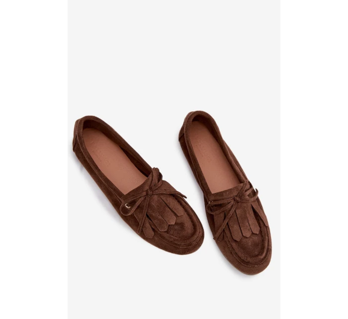 Dámské Mokasíny S A Hnědé model 21919468 - Boto