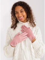 Rękawiczki AT RK model 19381429 jasny różowy - FPrice