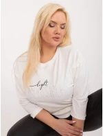 Bluzka RV BZ model 19658658 ecru - FPrice Bluzka RV BZ model 19658658 ecru - FPrice