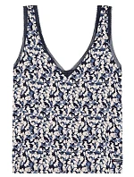 Dámsky top s potlačou Cami UW0UW01990-416 - Tommy Hilfiger