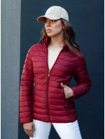 Dámska prešívaná bunda CRIMSON bordová FashionStreet TY4352