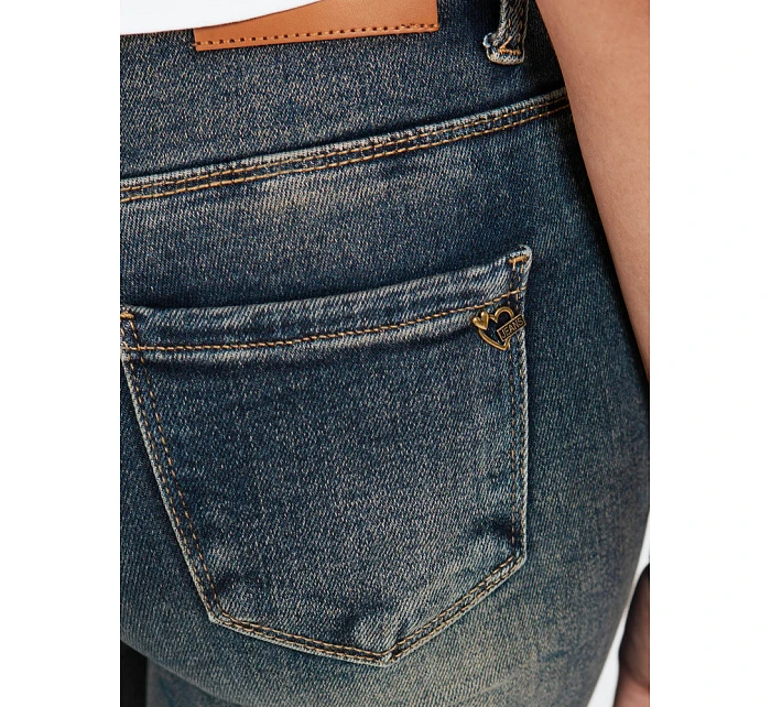 Dámské skinny džíny tmavě modré Dstreet model 21992898 - FashionStreet Dámské skinny džíny tmavě modré Dstreet model 21992898 - FashionStreet