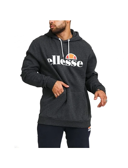 pánská šedá mikina s kapucí  Hoody pánské model 21348485 - Ellesse